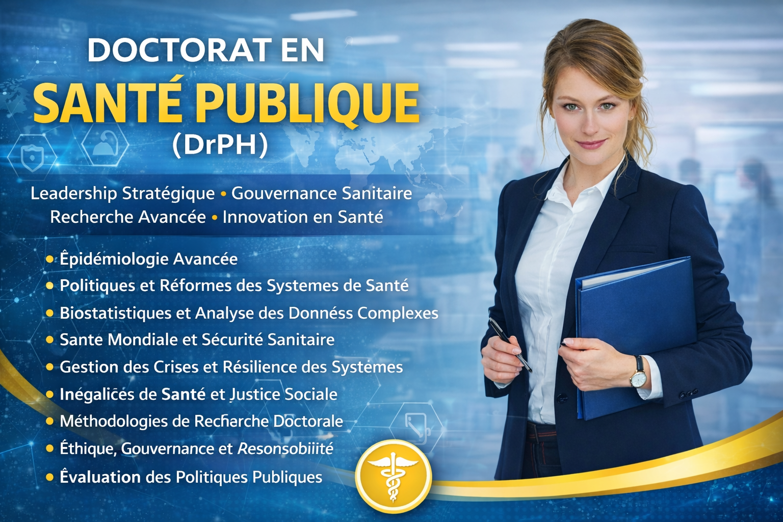 Doctorat en Santé Publique (DrPH)