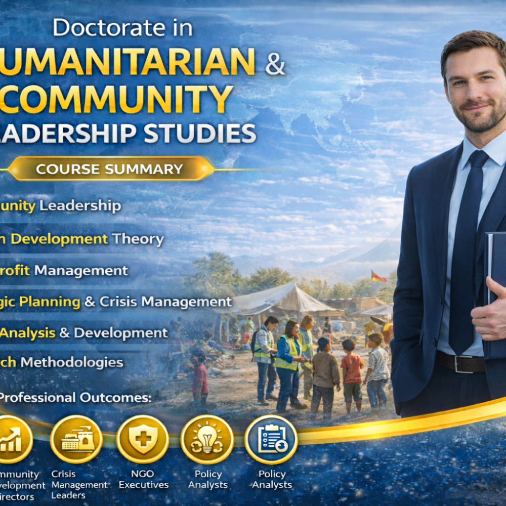 Doctorate in Humanitarian & Community Leadership