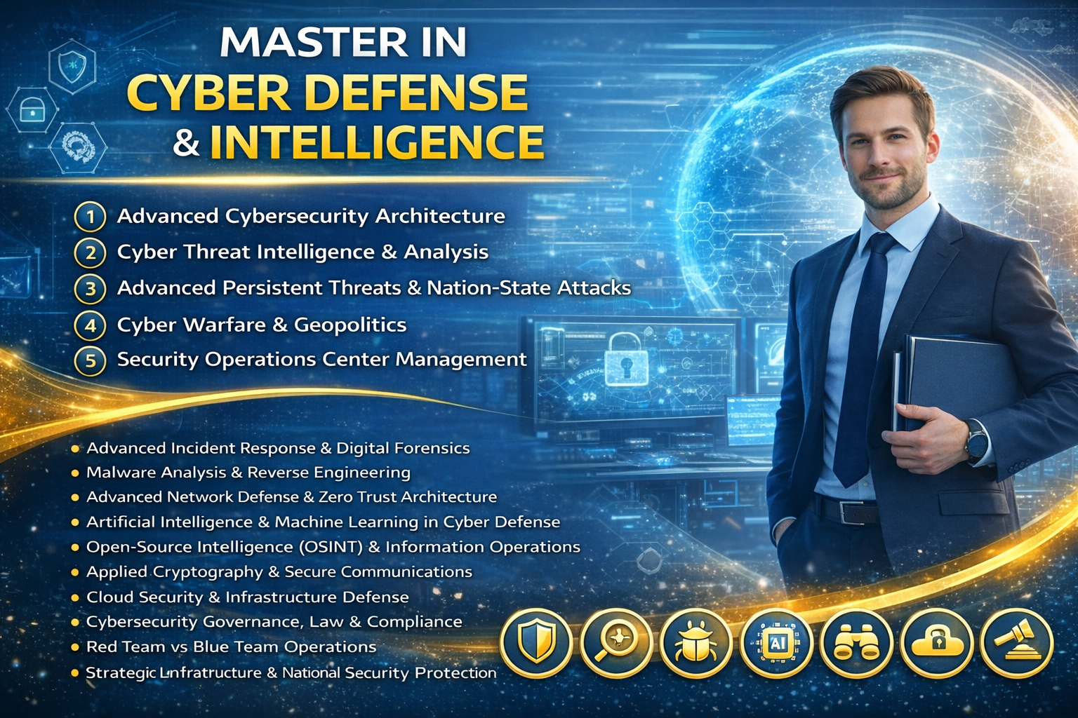 Master in Cyber Defense & Intelligence