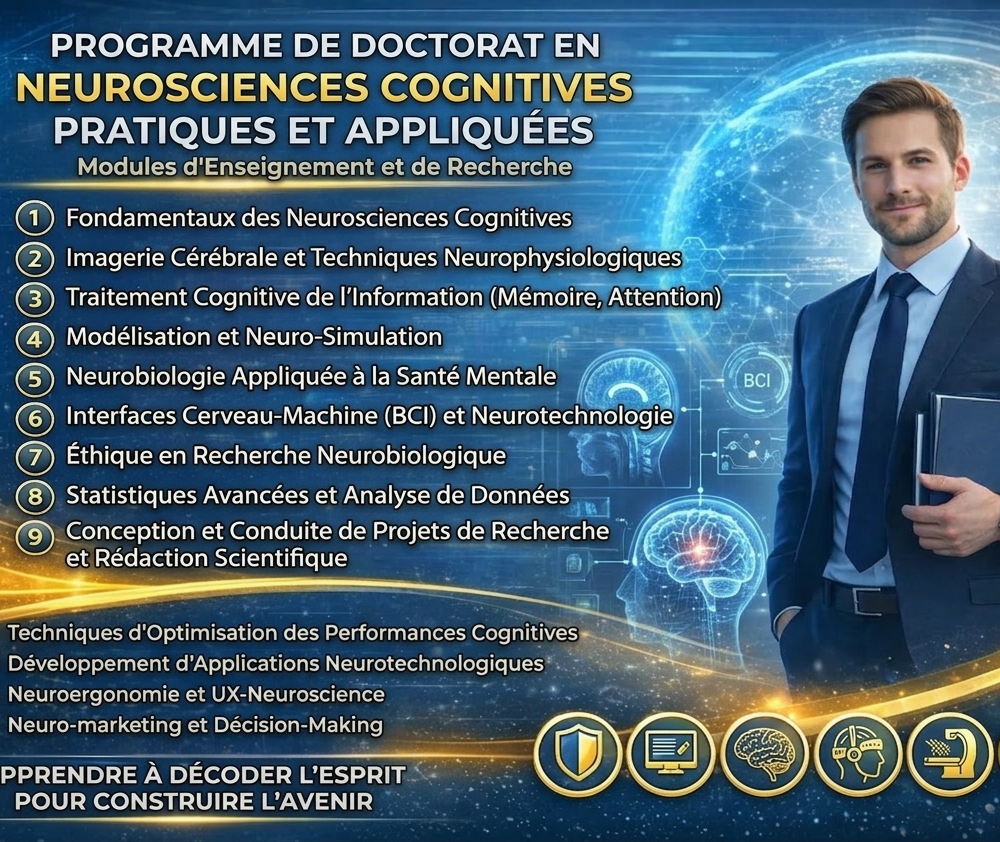 Doctorate in Practical and Applied Cognitive Neuroscience – fr