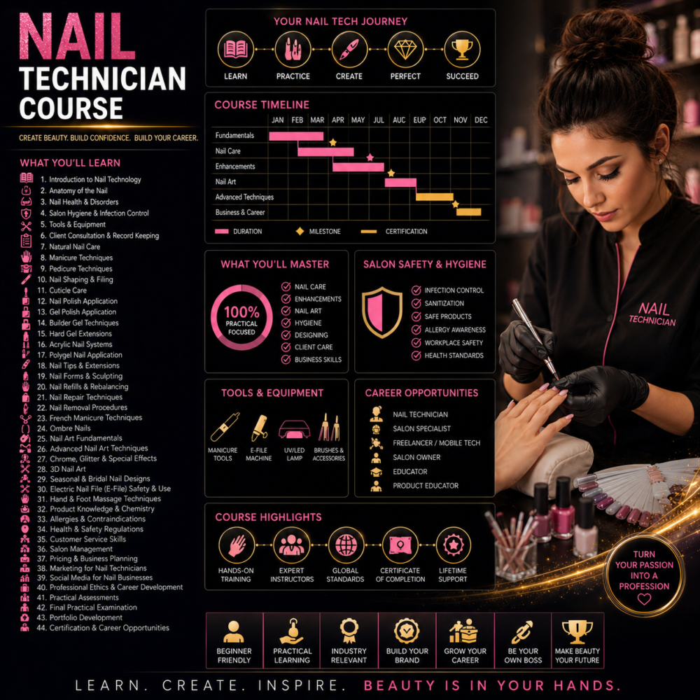 Nail Technician skills