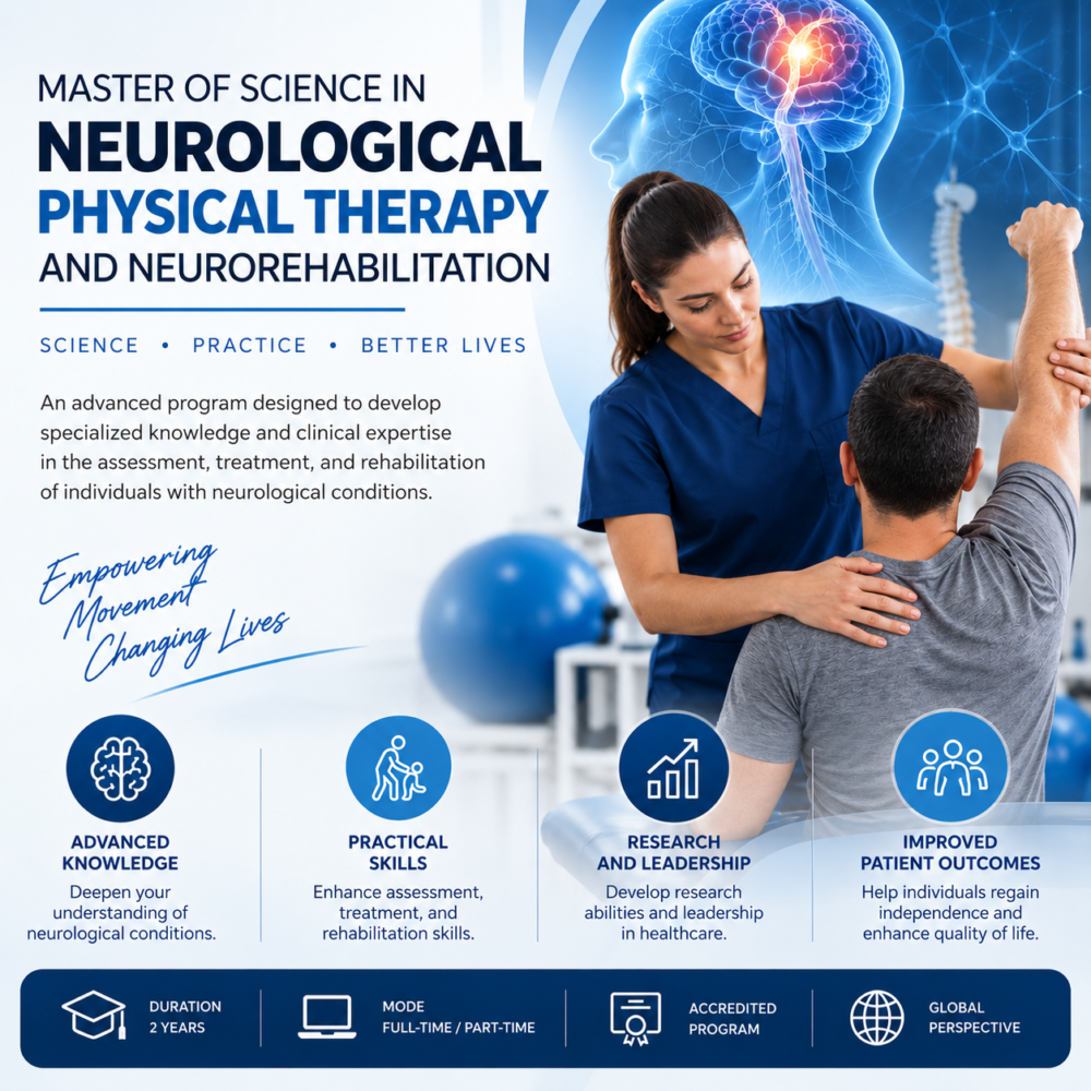 Master of Science in Neurological Physical Therapy and Neurorehabilitation